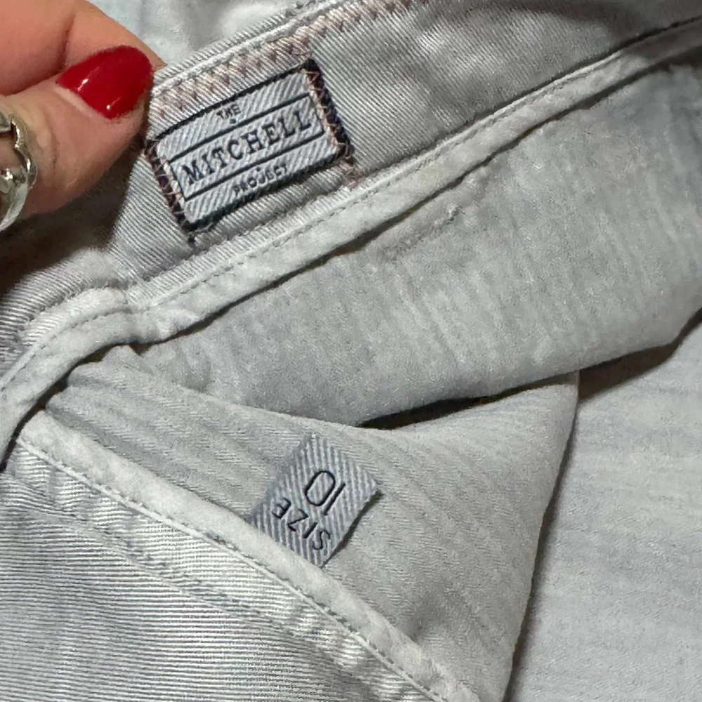 Ecru The Mitchell‎ Project NWT the new Nash gray shorts sz 10 minimalist tencel